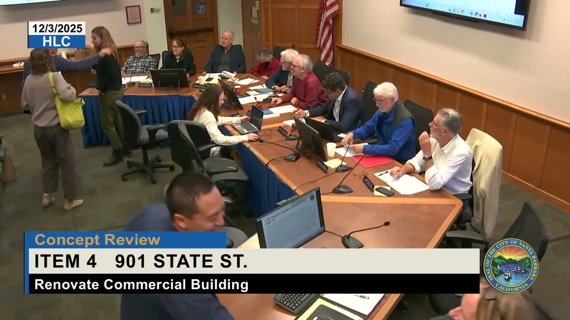 Music Academy of the West proposes downtown performance and education center; HLC backs concept but asks for design refinements