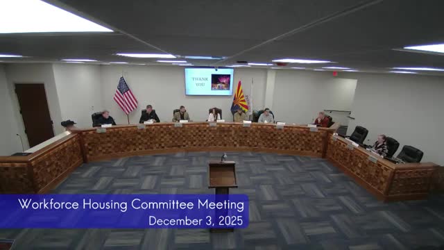 Committee discusses down-payment assistance and next steps; council liaison to attend January meeting