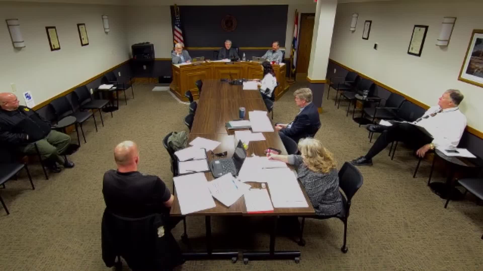 Sheriff alerts commissioners to mental-health bed backlog, asks to fund lieutenant with opioid settlement and reallocated SRO money