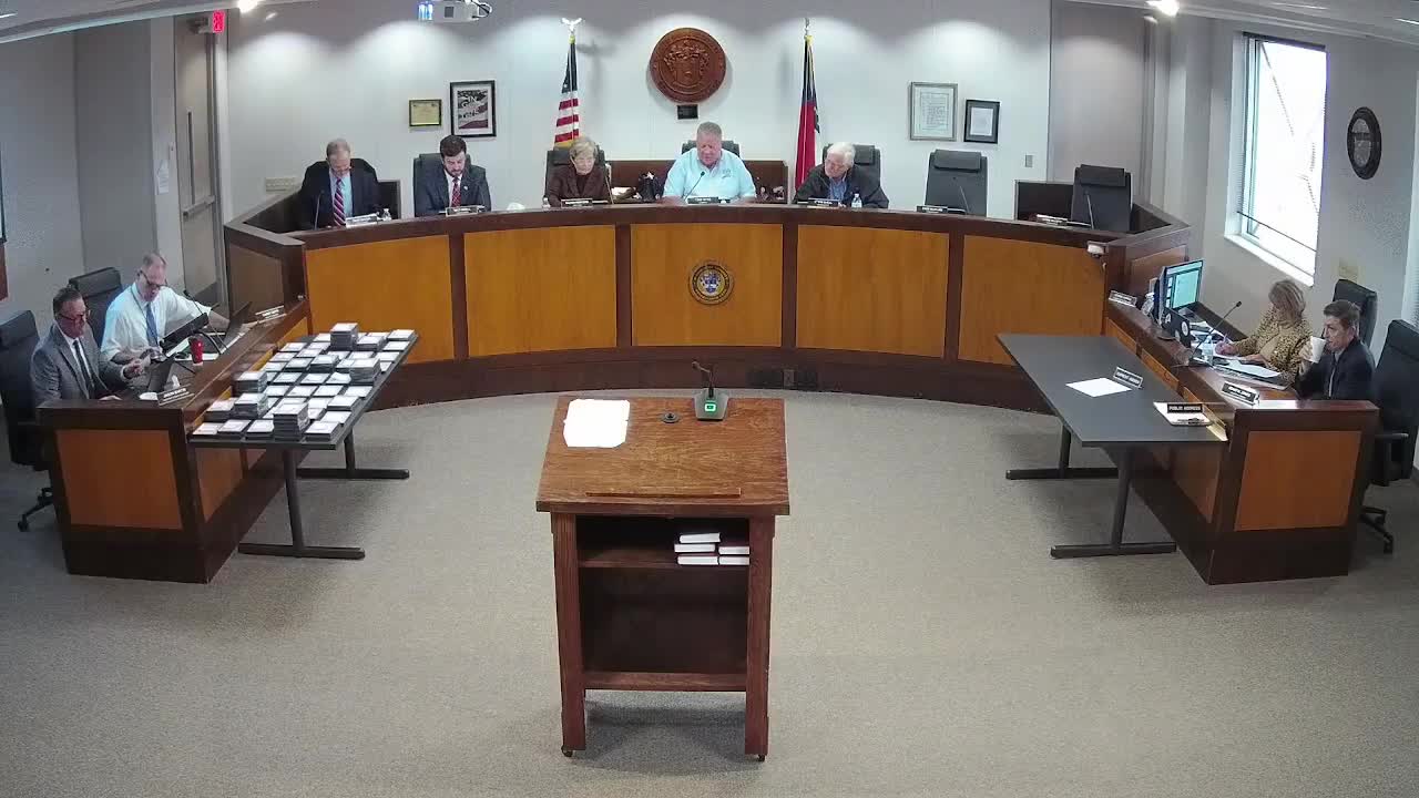 Davidson County commissioners select chair and vice chair, approve annual bonds in organizational meeting