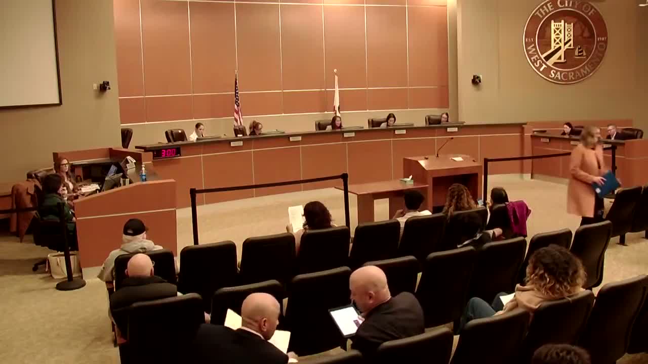 West Sacramento council authorizes Prop 218 notice ceiling after workshop on water and sewer rate scenarios