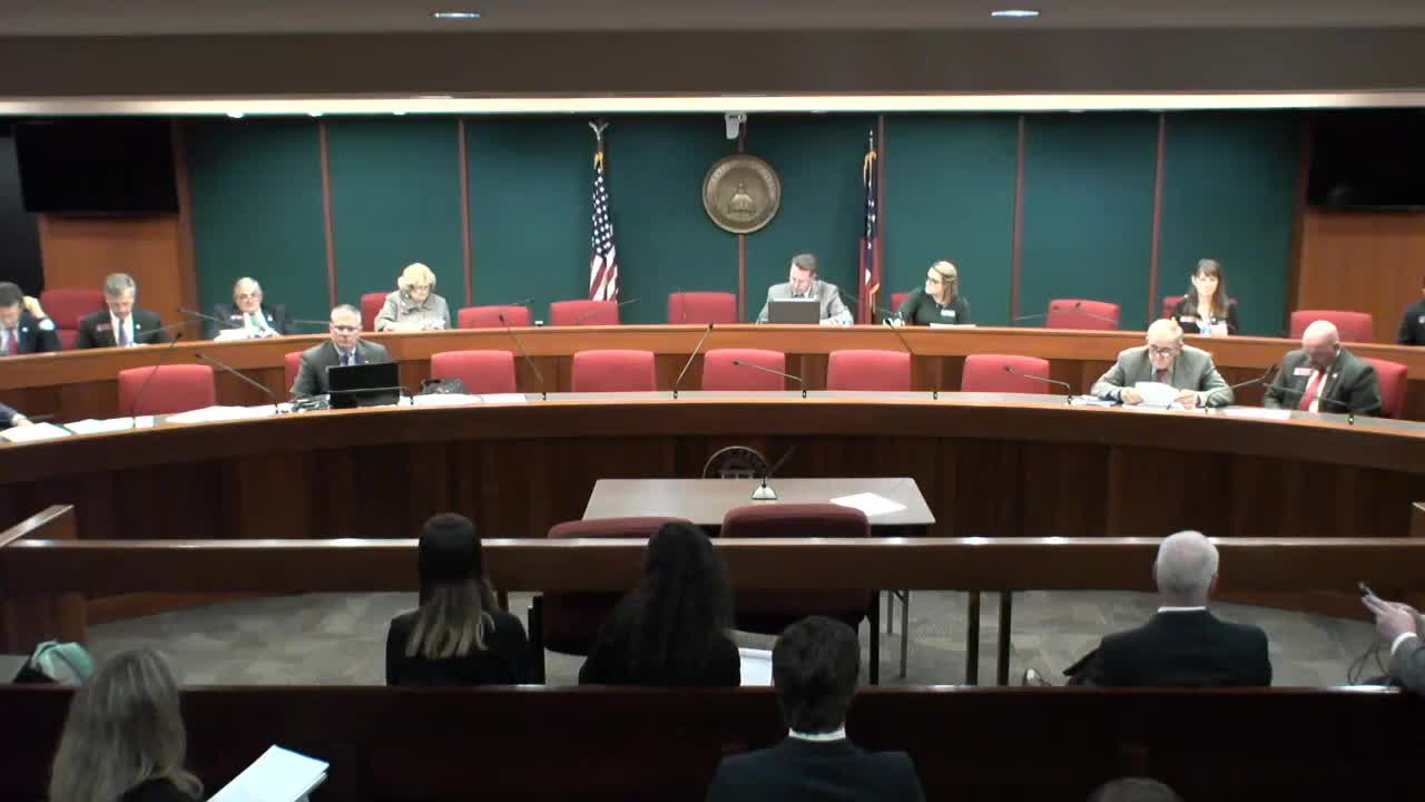 Committee adopts subcommittee report after praise for L MIG testimony