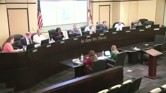 Panama City CRA approves $255,655 FY26 interlocal maintenance agreement with City Parks