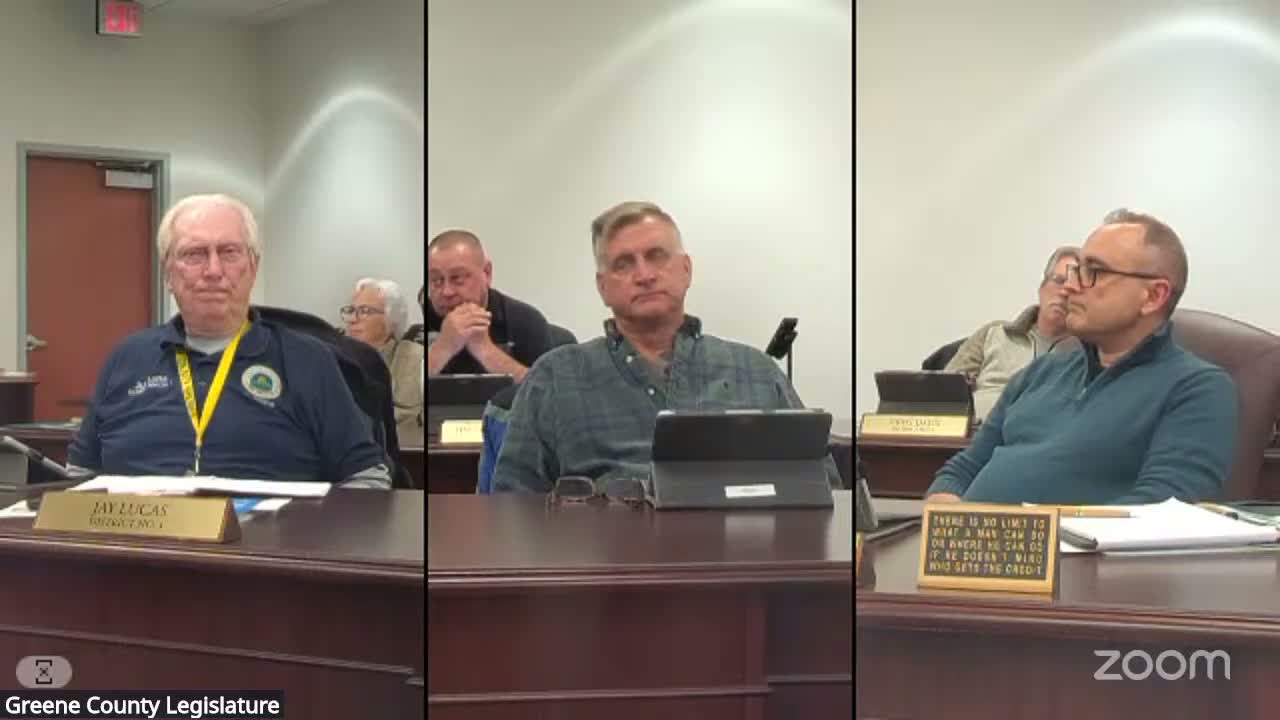 Greene County committee approves multiple contracts and grants; members push for financial oversight on recurring increases