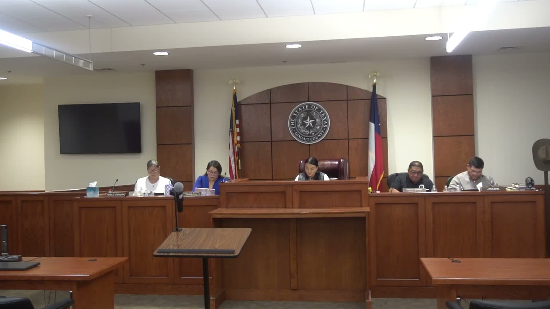 Votes at a glance: Dimmit County commissioners approve routine minutes, event permits, purchases and budget changes