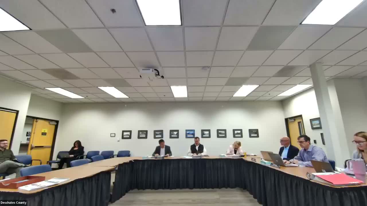 Votes at a glance: Deschutes County board approves consent agenda, Wolf Committee grant distribution, Saint Charles sponsorship and denies a tender request