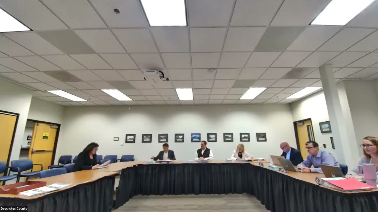 Deschutes County board approves remaining Wolf Committee funds for fencing; carcass‑removal reserve retained