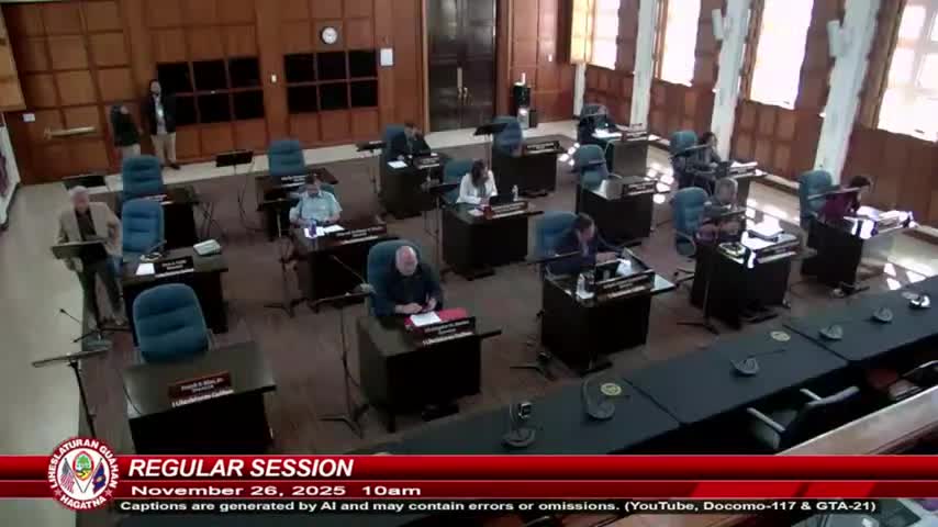 Guam Legislature approves routine business, advances multiple nominations and recesses for Thanksgiving