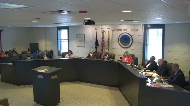 Board hears $192,689 funding request for reentry council; staff flags legal and budget concerns