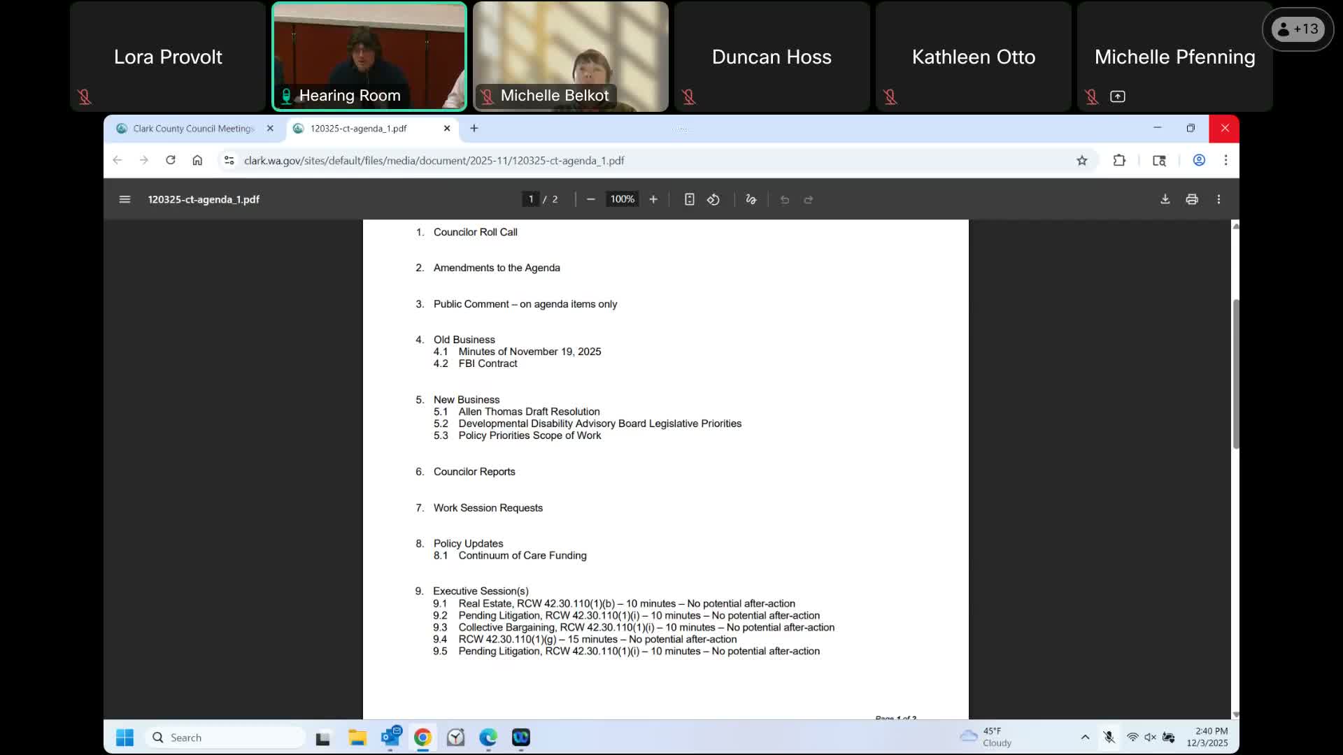 Staff warns HUD rule change may reduce Clark County permanent supportive housing funding by tens of beds