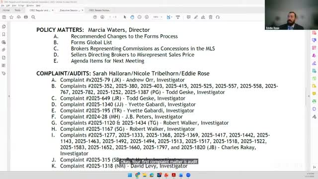 Commission issues fines, suspensions and referrals in a slate of enforcement votes