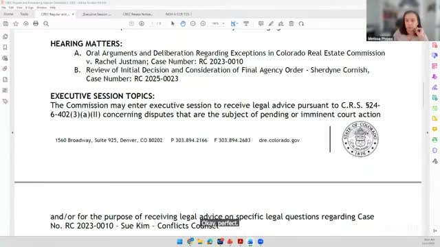 Colorado Real Estate Commission upholds most ALJ findings, revokes broker license in Justman case