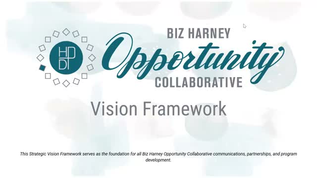 High Desert Partnership presents BizHarney plan, highlights food‑security work and 'Made in Harney' brand