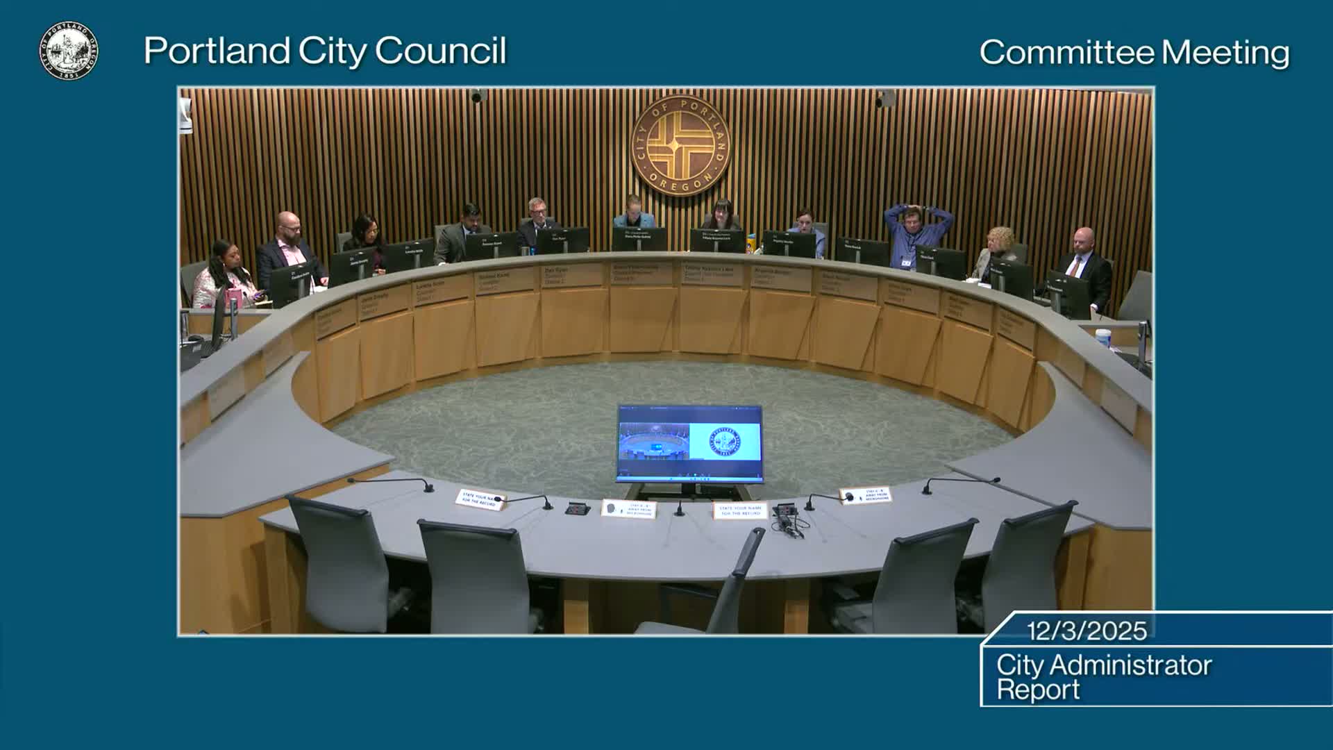 Portland council adopts detention‑facility impact fee after heated debate