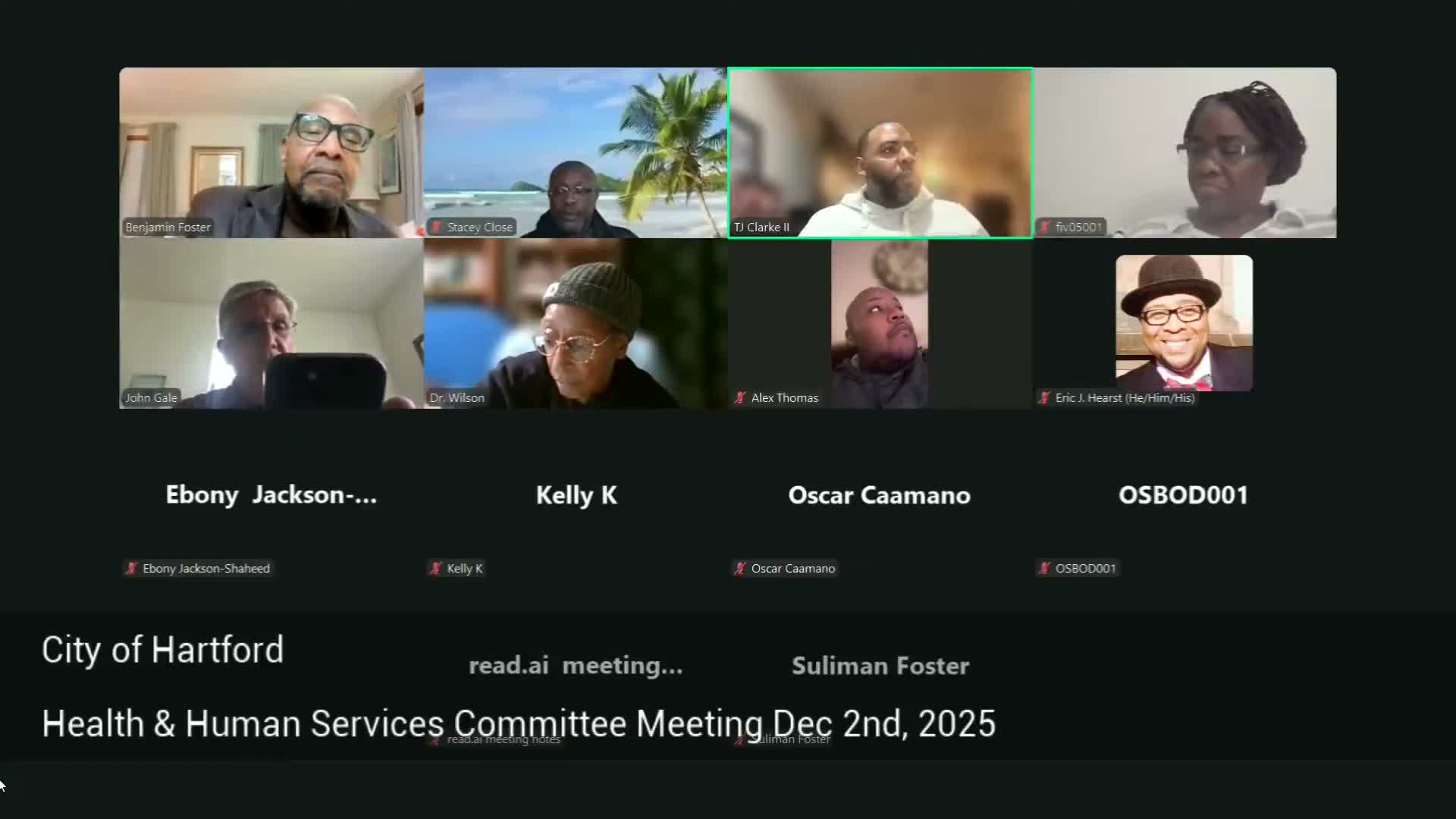 Hartford HHS details new community-education program, mobile testing; committee backs continued use of Lattice Kitchen for senior meals