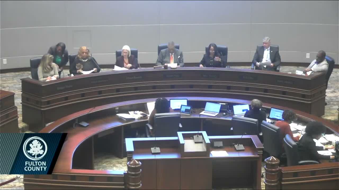 Fulton County budget outlook centers on consent‑decree costs as commissioners debate tradeoffs