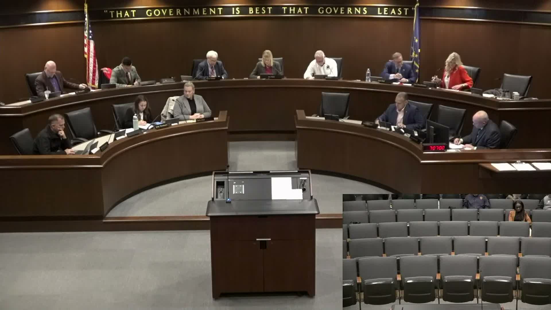 Hamilton County Council approves multi‑million‑dollar bond and airport transfers, tables ordinance
