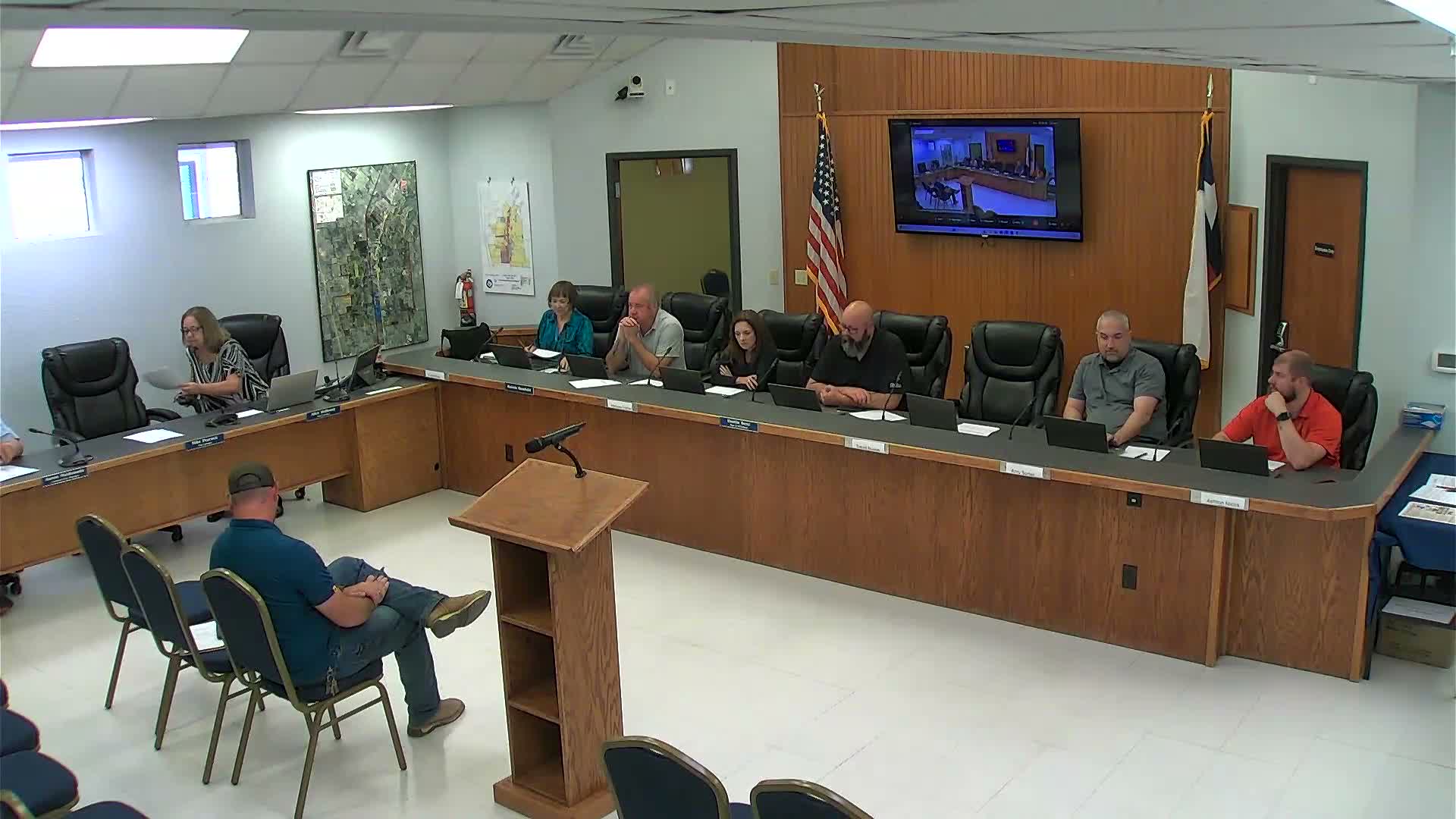 Joshua EDC and Parks Board swears in directors and unanimously elects officers