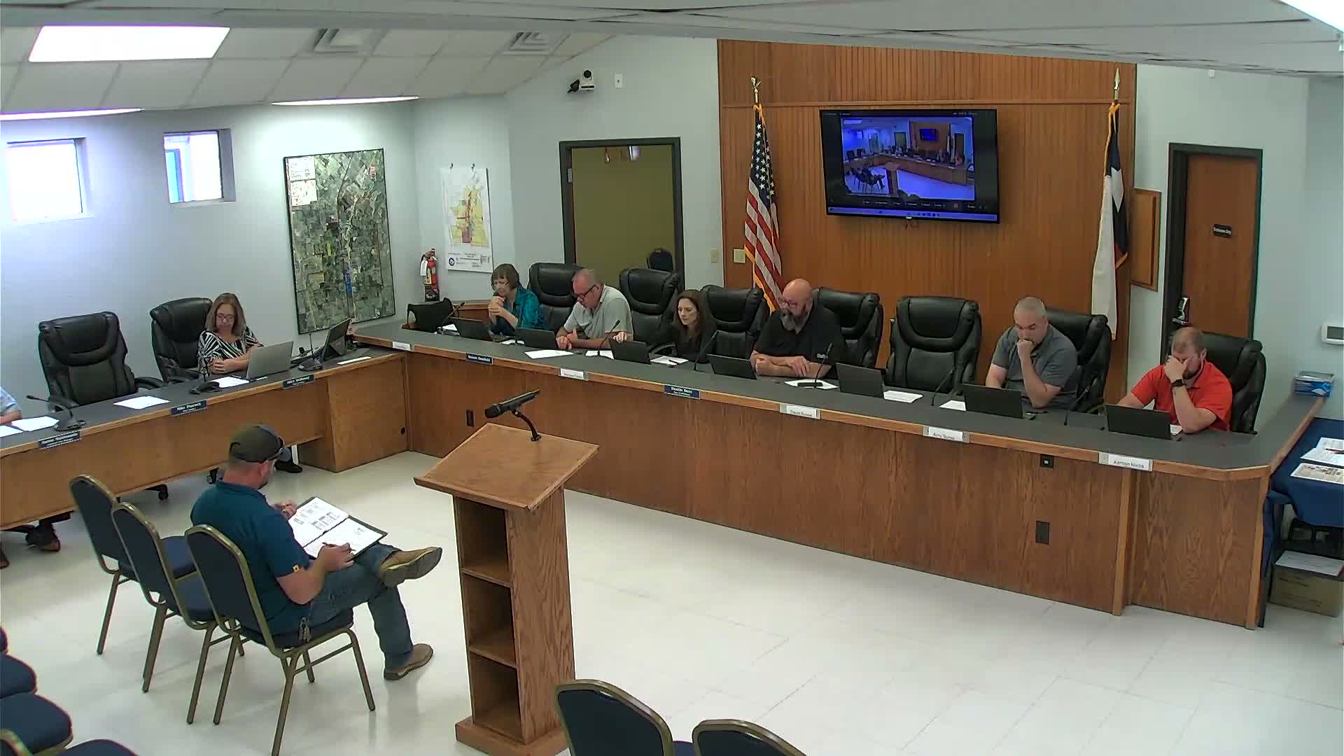 Board approves $1,770 sidewalk repair at Joshua YMCA entrance