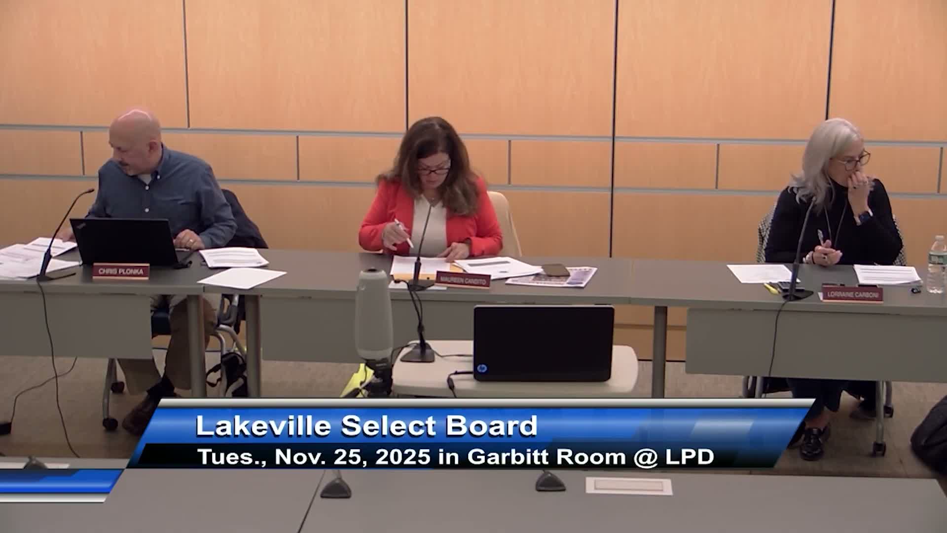 Select Board hires seasonal snow‑plow operator at $27.25/hour