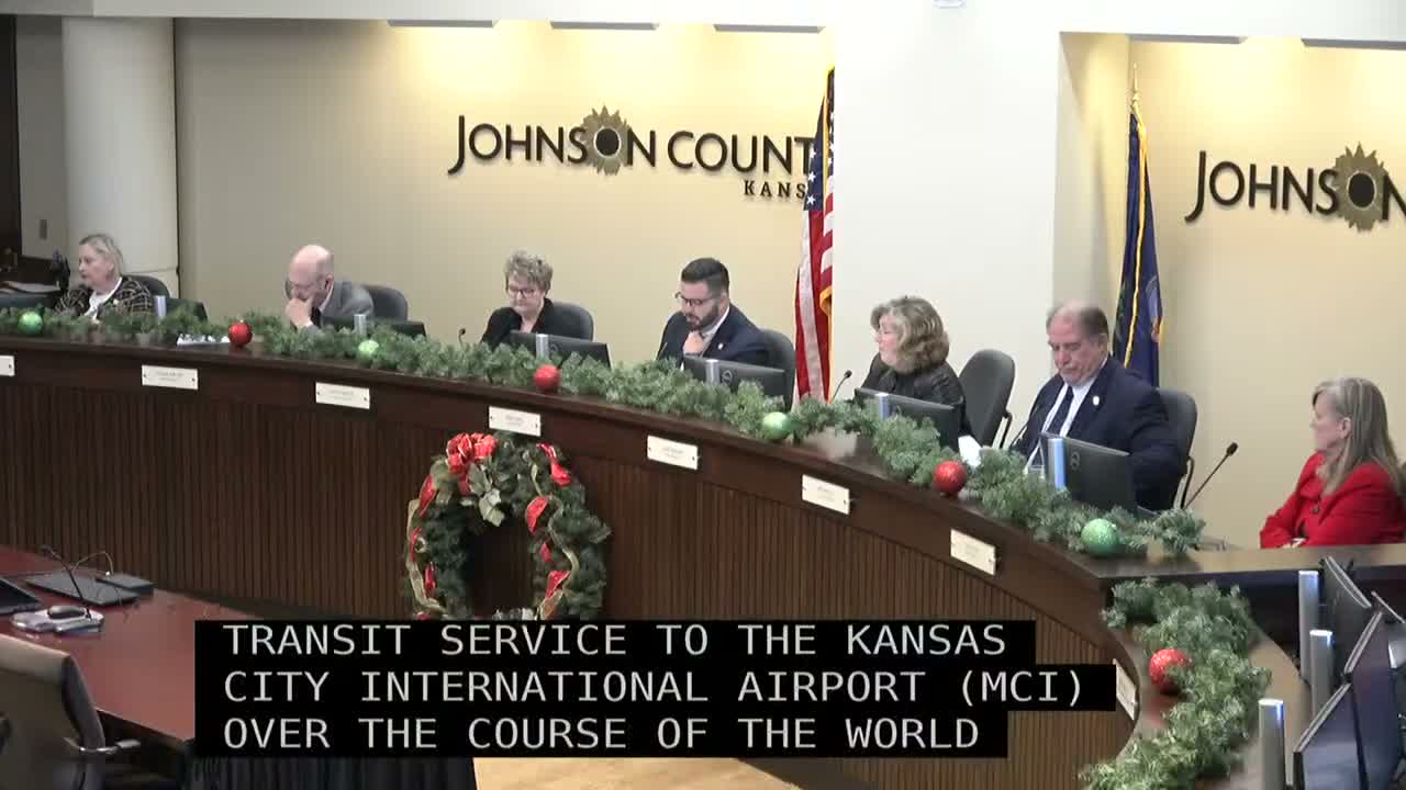 Johnson County signs MOU with Lenexa and Overland Park for World Cup airport shuttle pilot