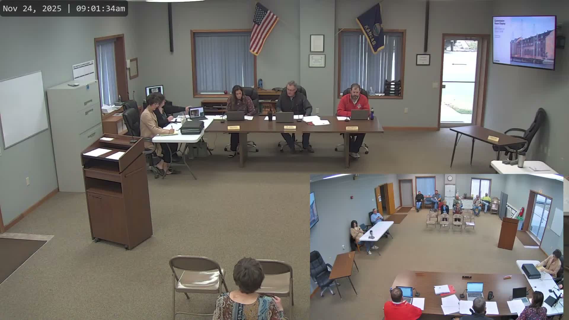 Commission approves claims, clerk credit card and employee longevity pay