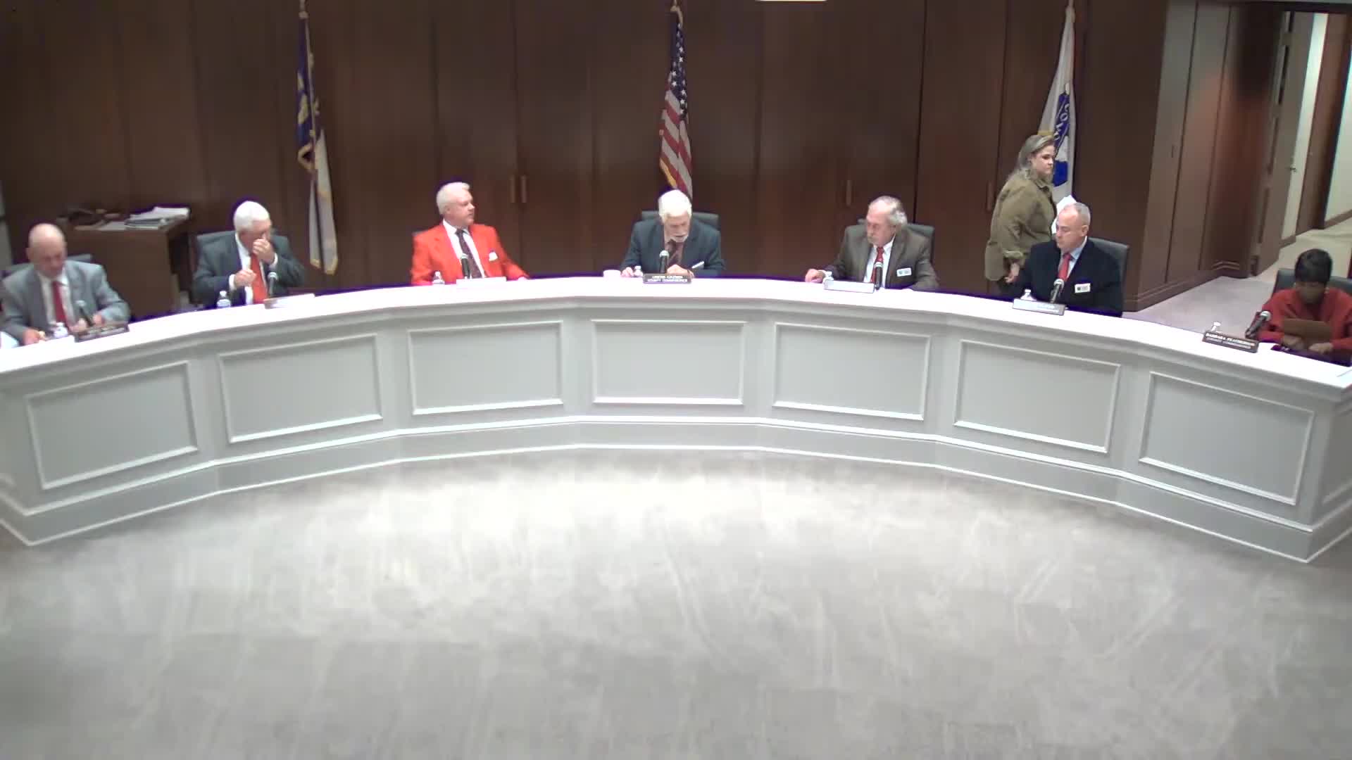 Meeting moves into closed session citing North Carolina statute