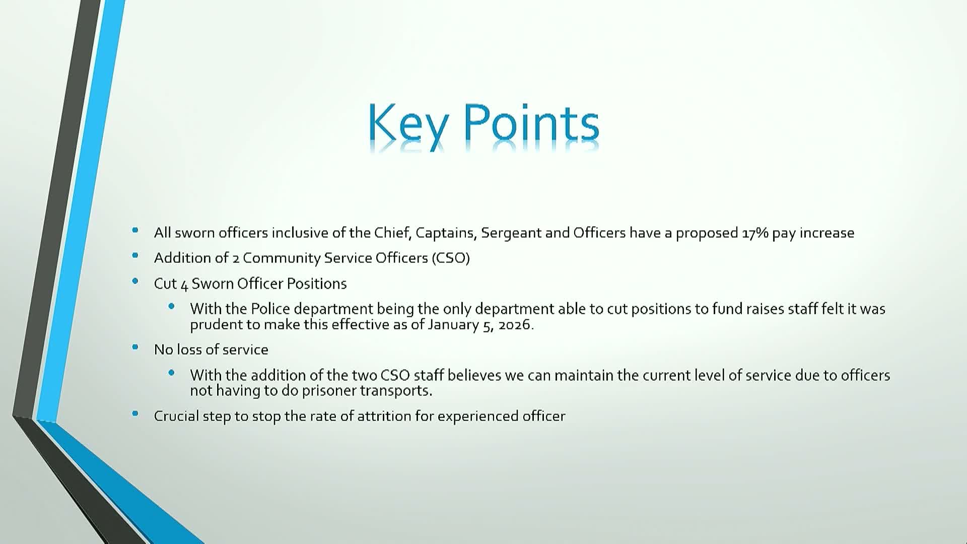 Ridgecrest council approves 17% pay increase for sworn officers, adds community service officers