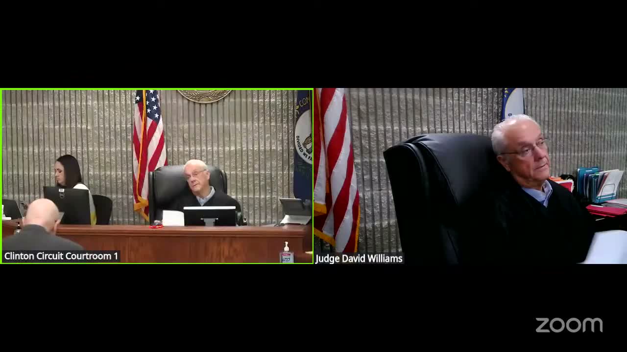 Clinton Circuit Court clears wide docket; dozens of arraignments, plea offers and treatment orders set