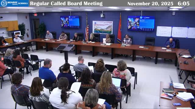 Monroe County Schools reports slight enrollment dip and highlights alumni in 'Monroe Made' program