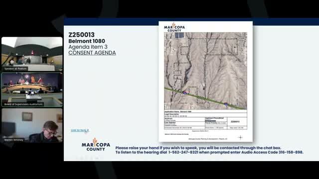 Maricopa County panel approves Tonopah Logistics Center rezoning 8–0