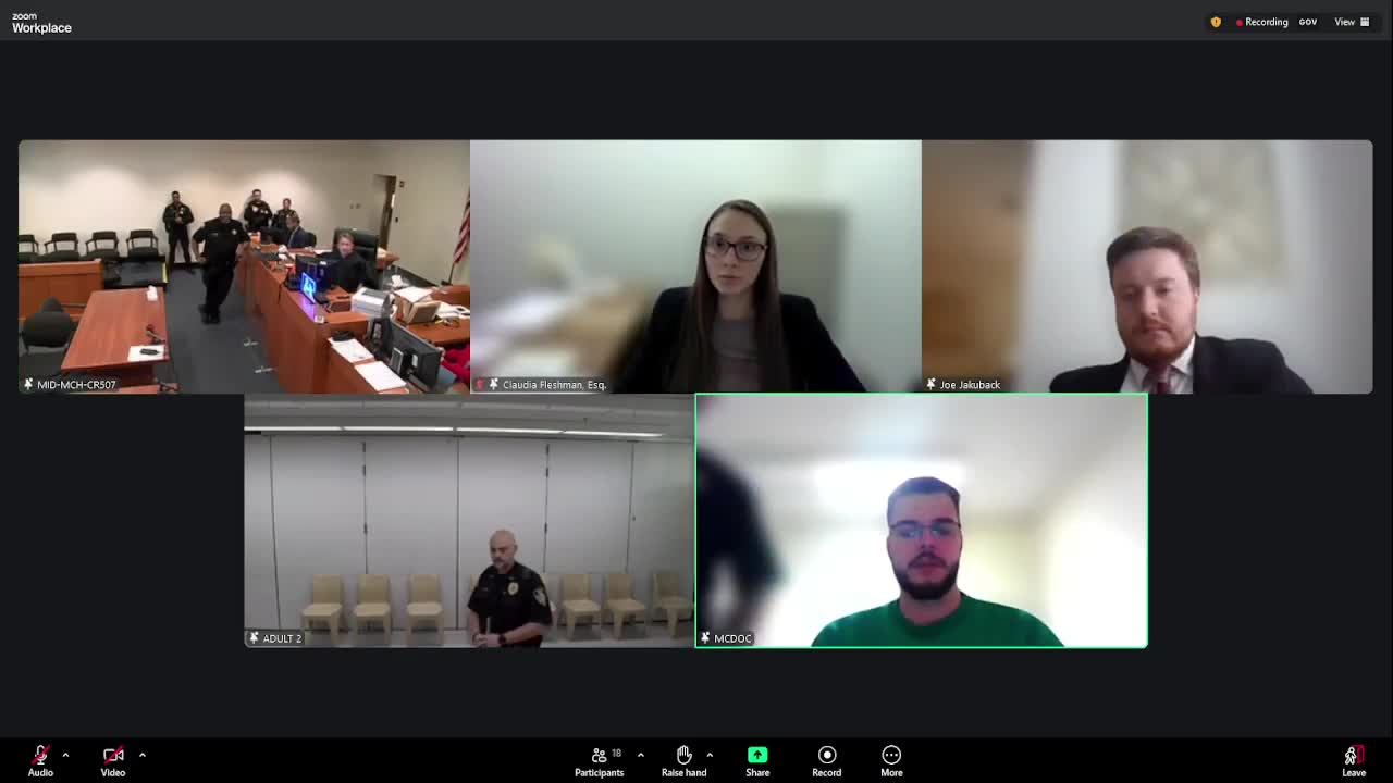 Michael Grab released on pretrial monitoring with conditions; plea entered