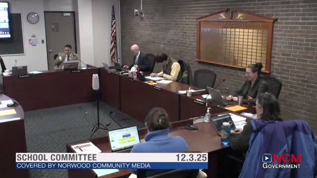 Norwood presents expanded AP program and student ambassador initiative as participation and exam counts rise