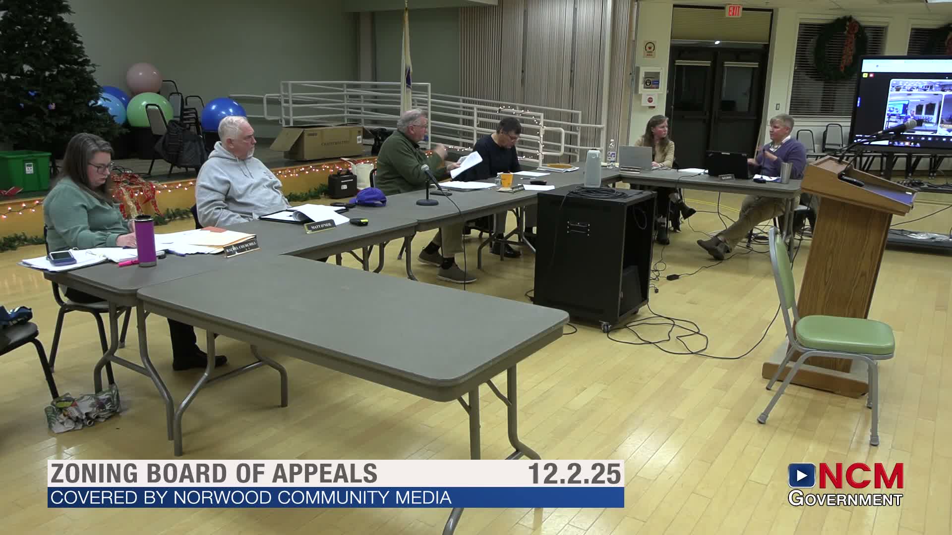 Norwood ZBA weighs longer filing window and simplified stormwater rules; public hearing set for Jan. 6