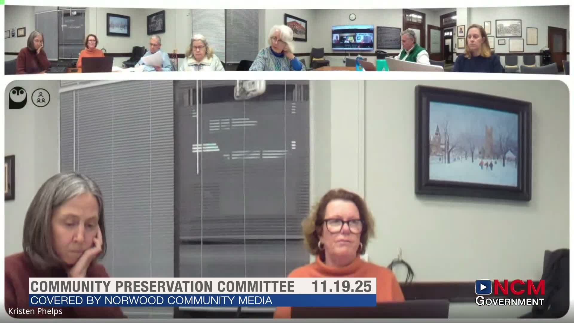 Norwood CPC debates using CPA funds for school playgrounds, forms subcommittee to meet with schools