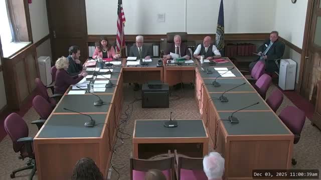 Senate committee hears Department of Corrections reorganization amendment, takes no immediate action