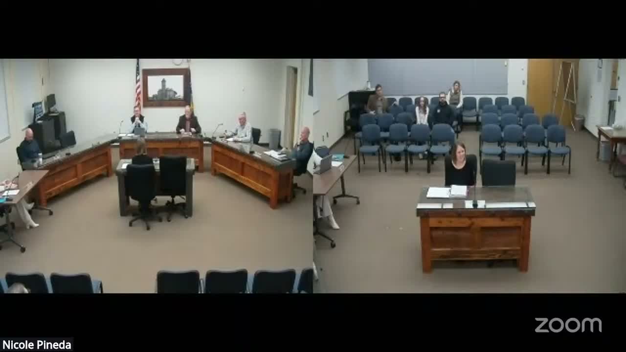 Planning commission applicant Jessica Blakely tells Polk County commissioners housing and infrastructure must be paired