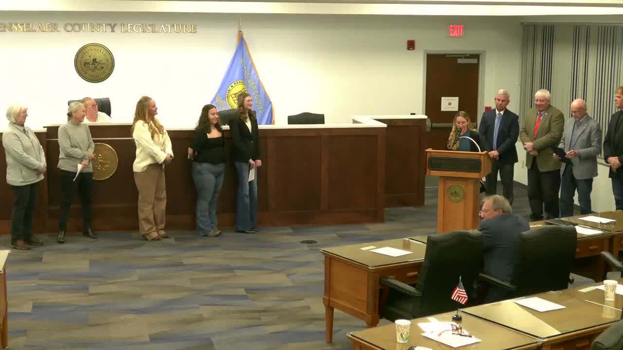 Rensselaer County Legislature presents resolution designating Oct. 5–11, 2025 as Cornell Cooperative Extension Week and National 4‑H Week