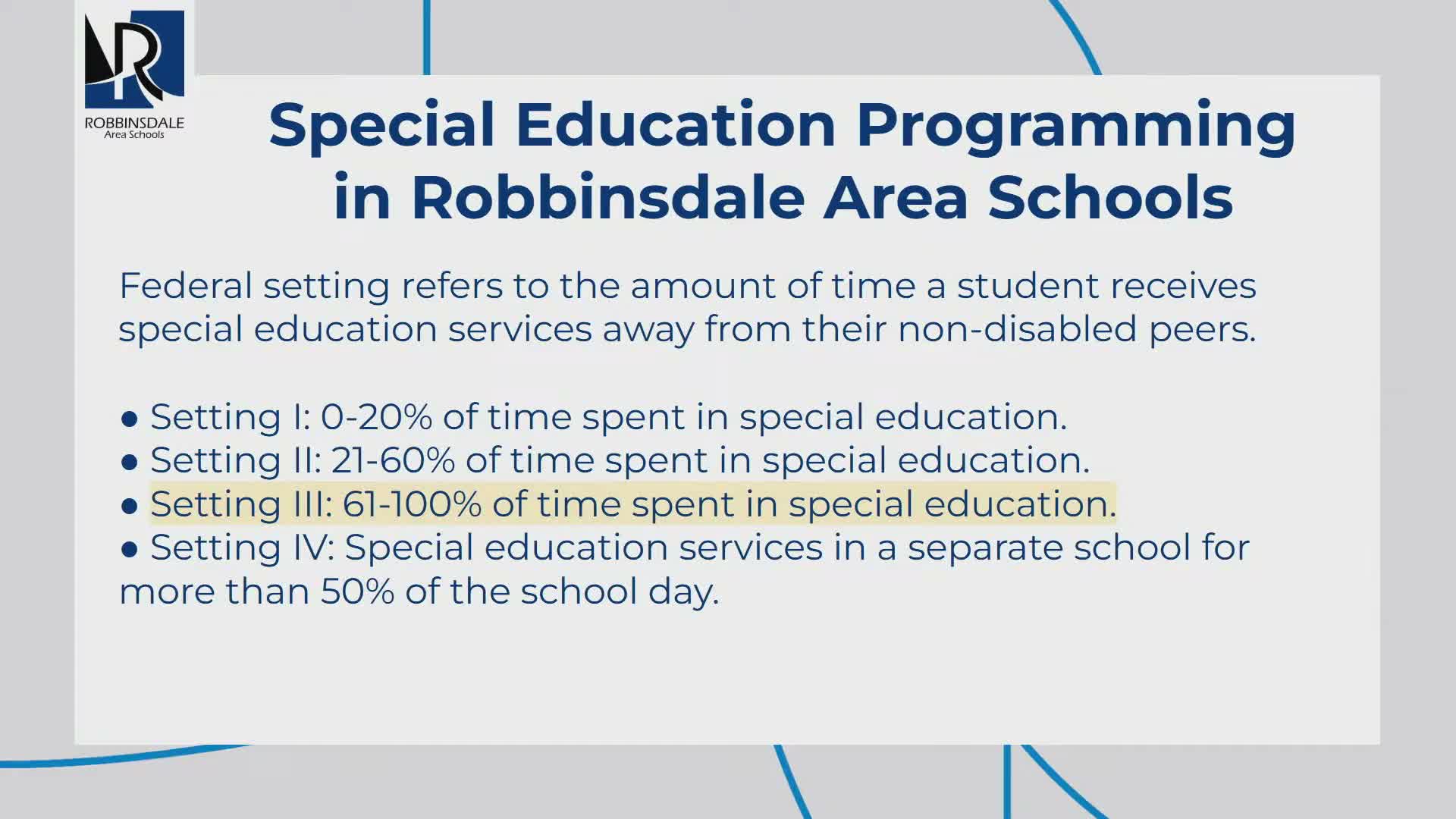Board discusses impact on center‑based special‑education rooms if elementary sites are consolidated