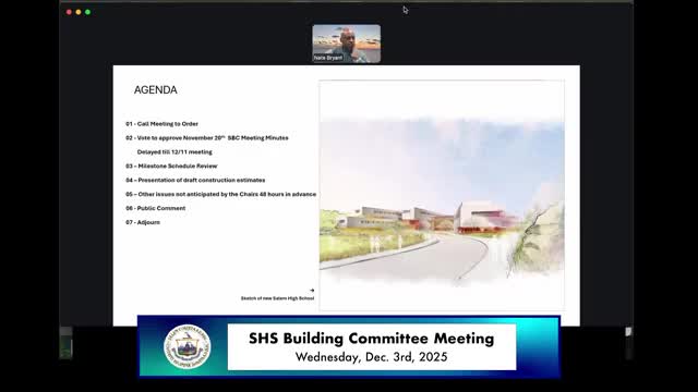 Salem building committee says project remains on budget as team finalizes MSBA submission and schedules city votes