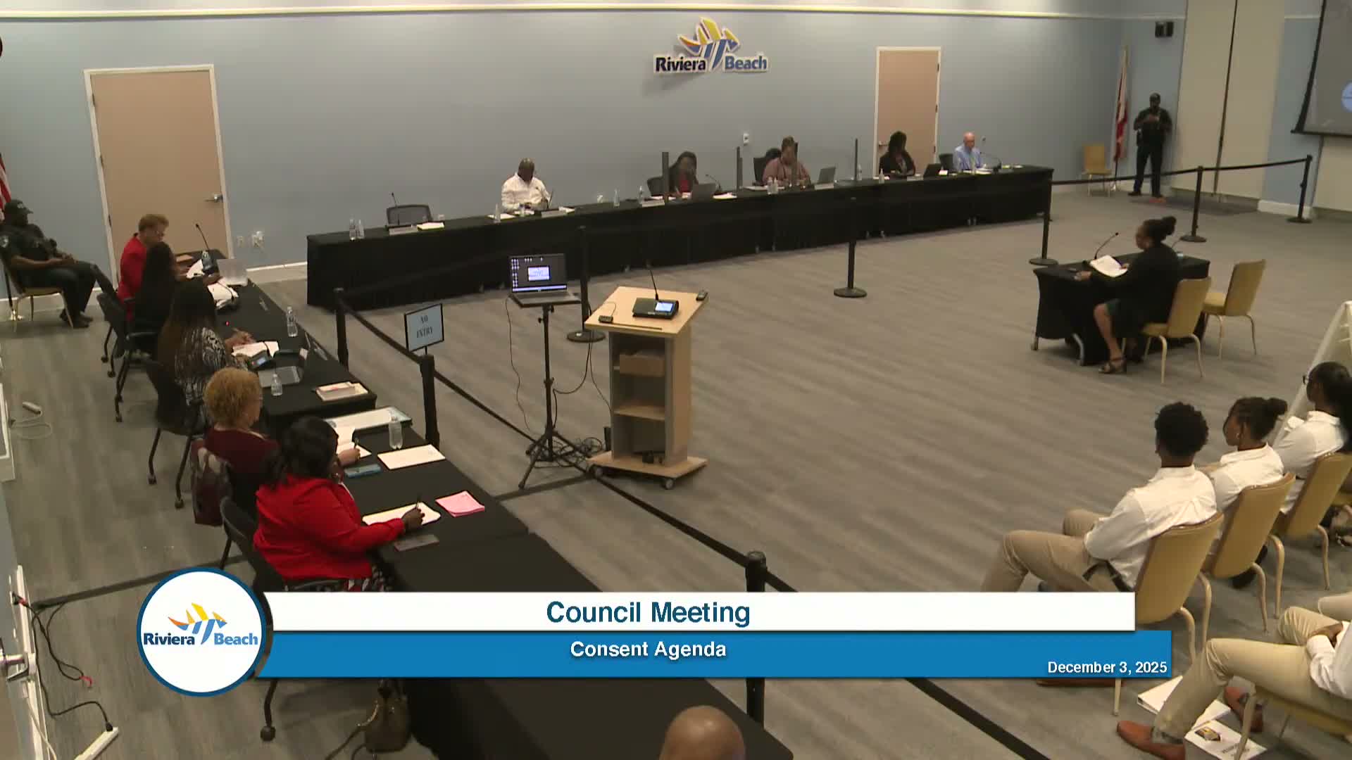 Council approves HR/communications move and three‑year Port Center lease; members question timing and parking