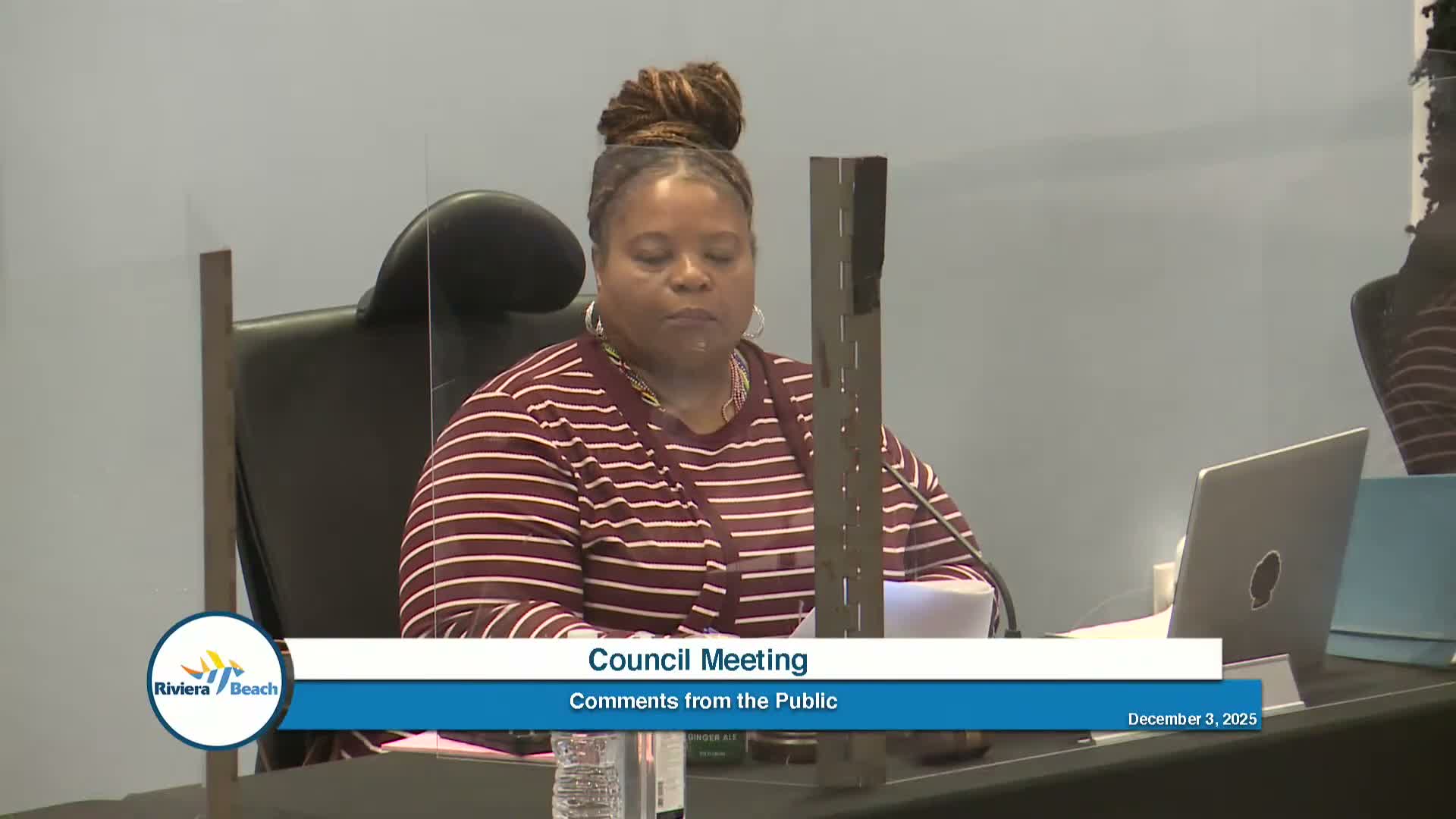 Residents rally behind Chief Golden and urge honoring Bishop Masters as council faces criticism on personnel and pensions