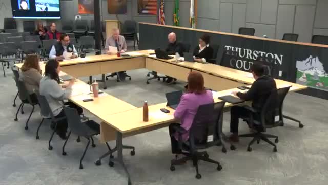 Thurston County advances 2026–27 biennial budget toward final adoption