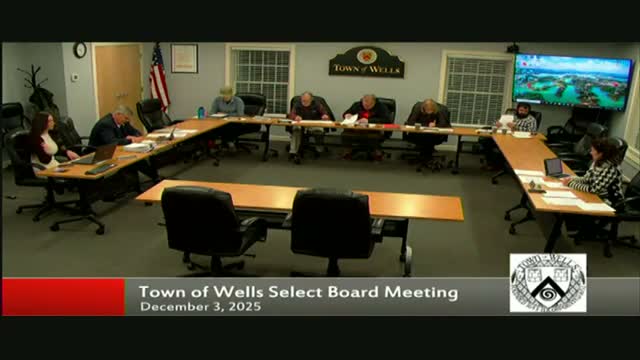 Wells selectmen appoint subcommittee to draft lodging fee calculations after legal briefing