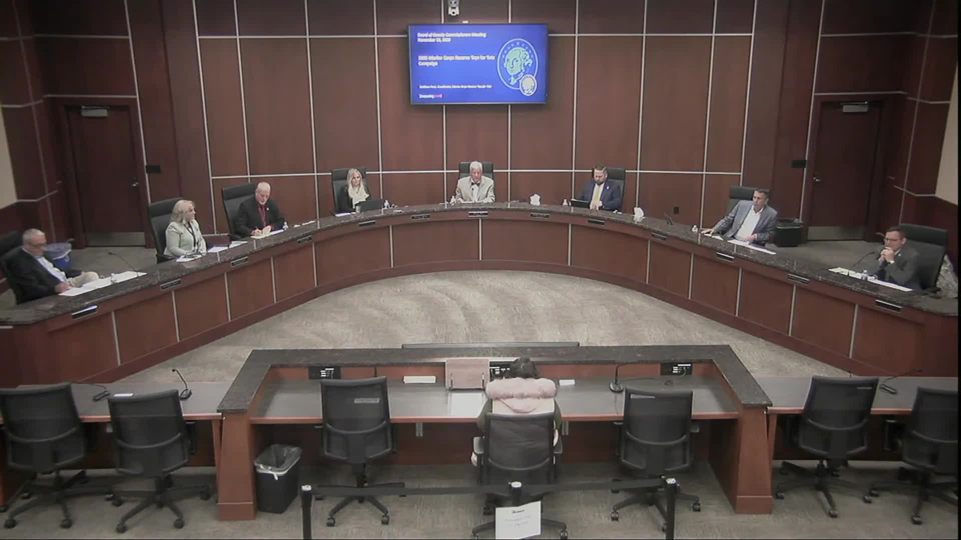 Commissioners approve $1,000 donation to Marine Corps Reserve Toys for Tots