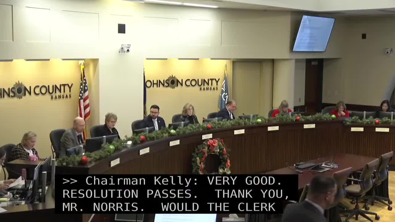 Johnson County auditor outlines seven audits for 2026; board approves plan