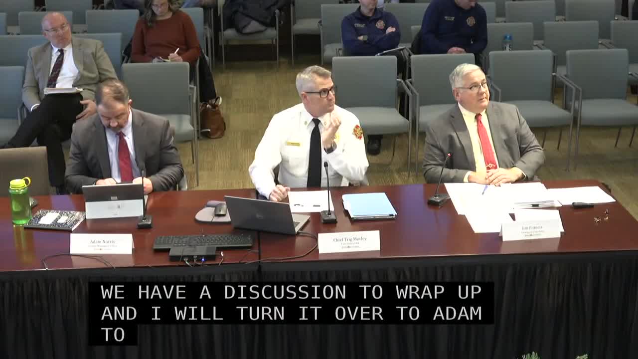 Johnson County staff seek expanded Olathe emergency-response coverage, shift burn-permit duties to county district