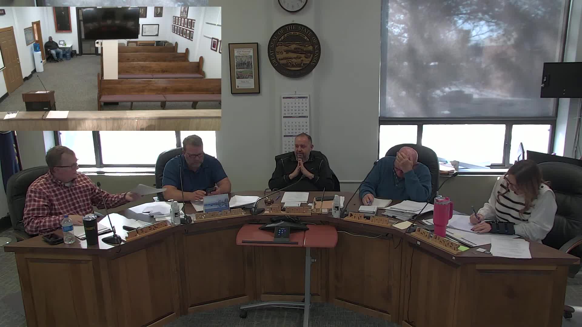 Crawford County commissioners review GAAP waiver, set procurement and meeting dates and move to executive session