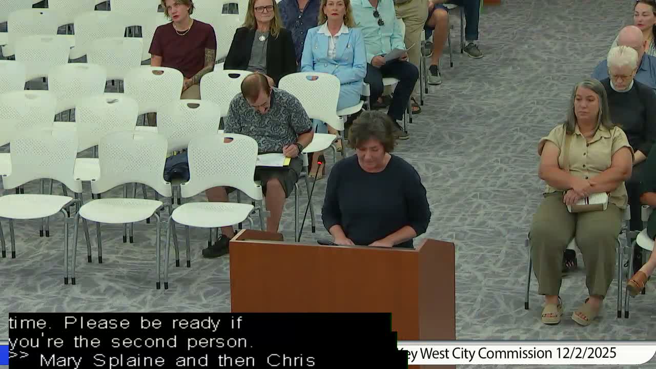 Residents press City of Key West on delayed nearshore water‑quality contract