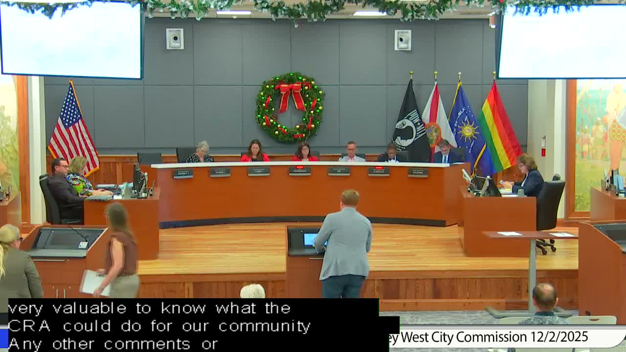 Key West commissioners debate $40,000 emergency allocation for local food pantries; larger and smaller motions both fail